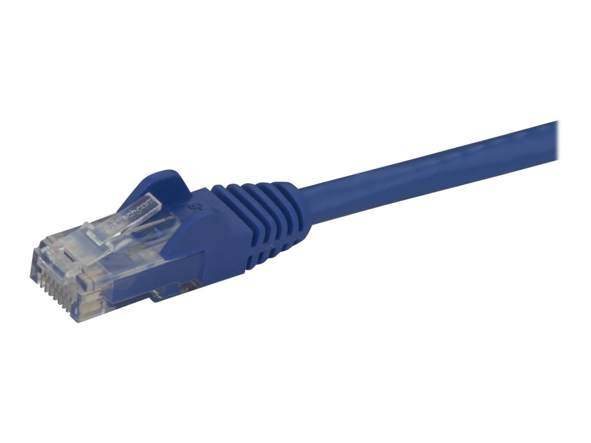 StarTech.com 1m CAT6 Ethernet Cable, 10 Gigabit Snagless RJ45 650MHz 100W PoE Patch Cord, CAT 6 10GbE UTP Network Cable w/Strain Relief, Blue, Wiring is UL Certified/TIA - Category 6 - 24AWG (N6PATC1MBL)
