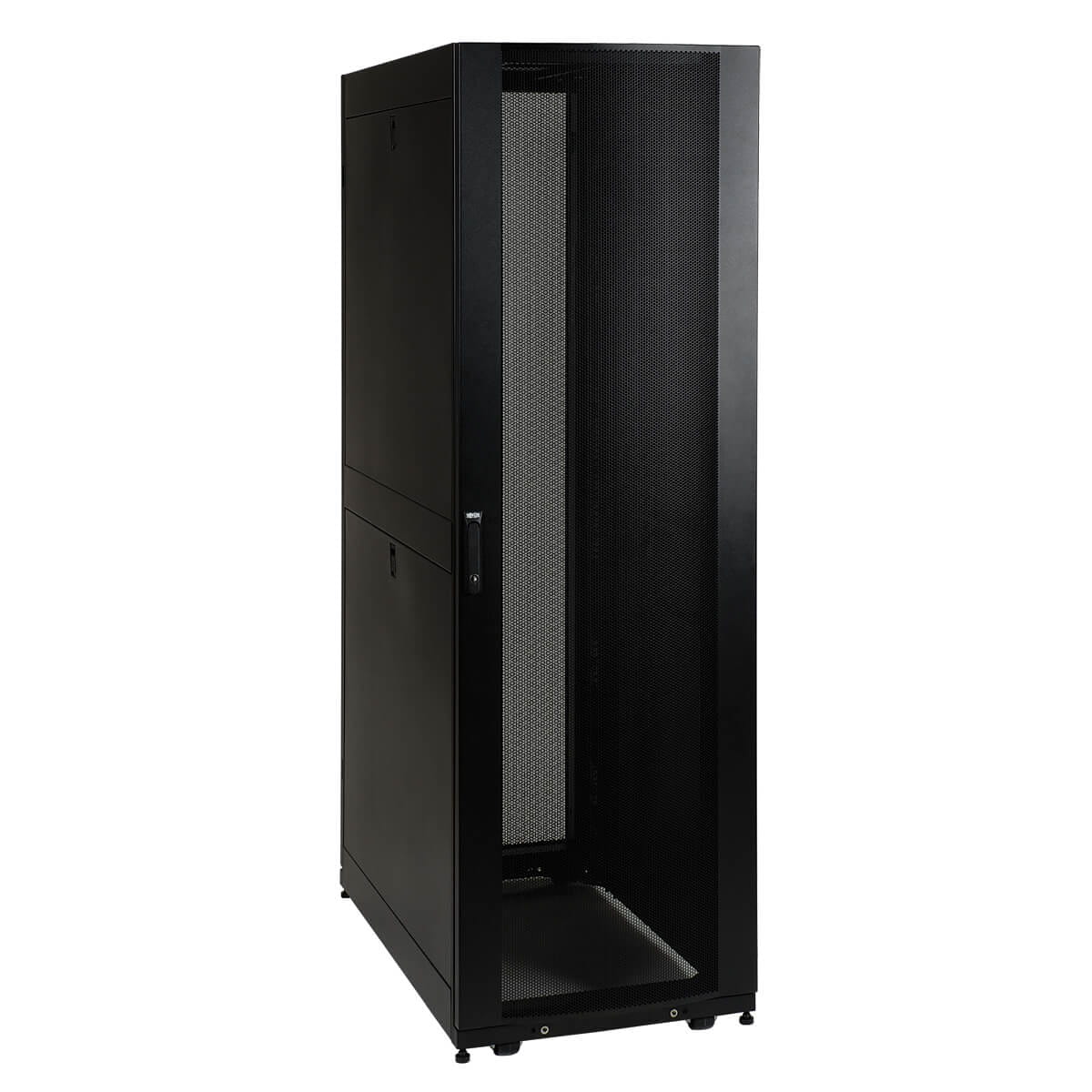 Tripp Eaton Tripp Lite Series 42U Rack Enclosure 36" Depth w Doors & Sides 3000lb Capacity - Schrank Netzwerkschrank - Schwarz - 42HE - 48.3 cm (19")