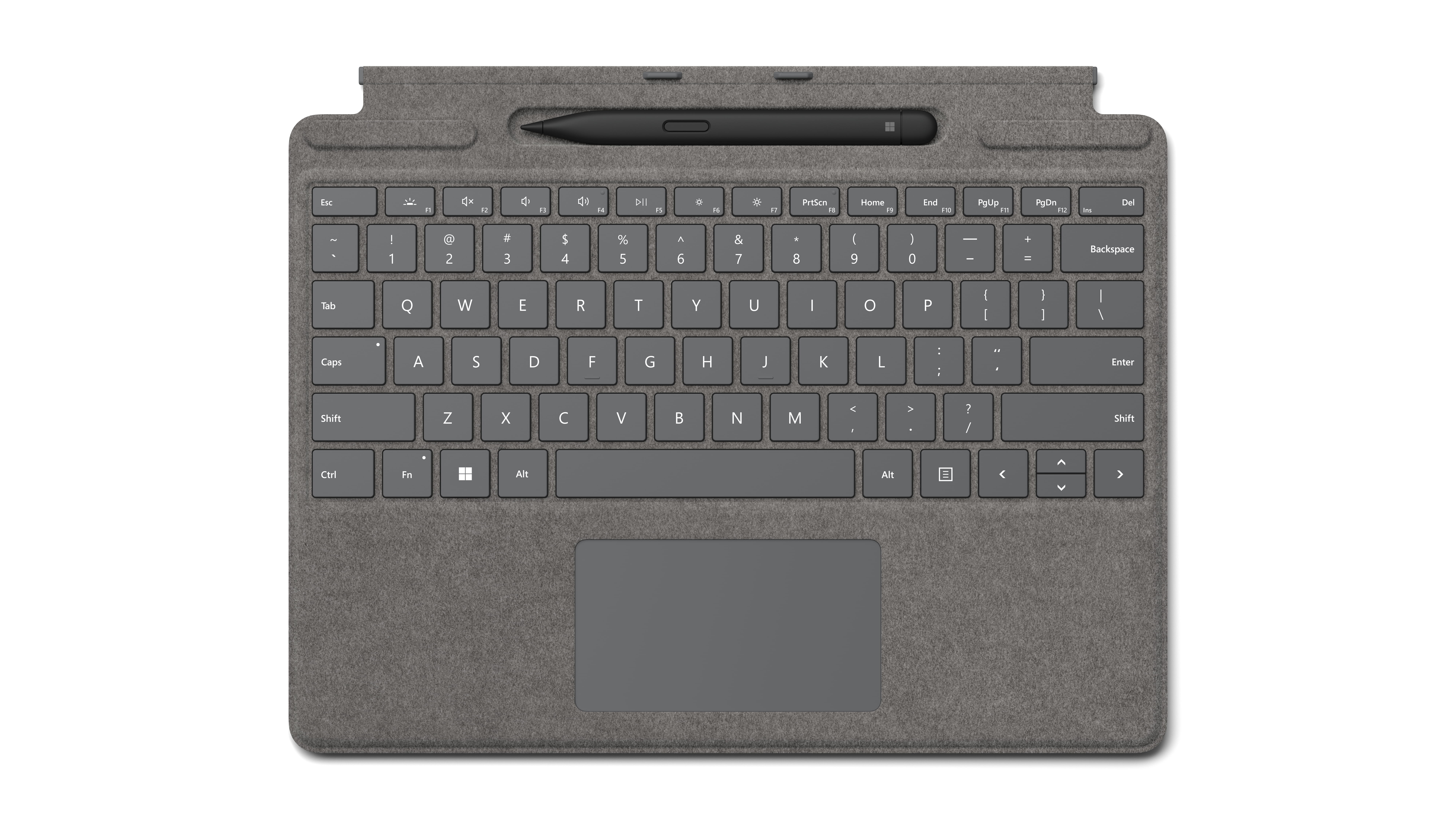 Microsoft Surface Pro Signature Keyboard with Slim Pen 2, QWERTZ, Schweiz, Touchpad, Microsoft, Surface Pro 8 Surface Pro X, Platin