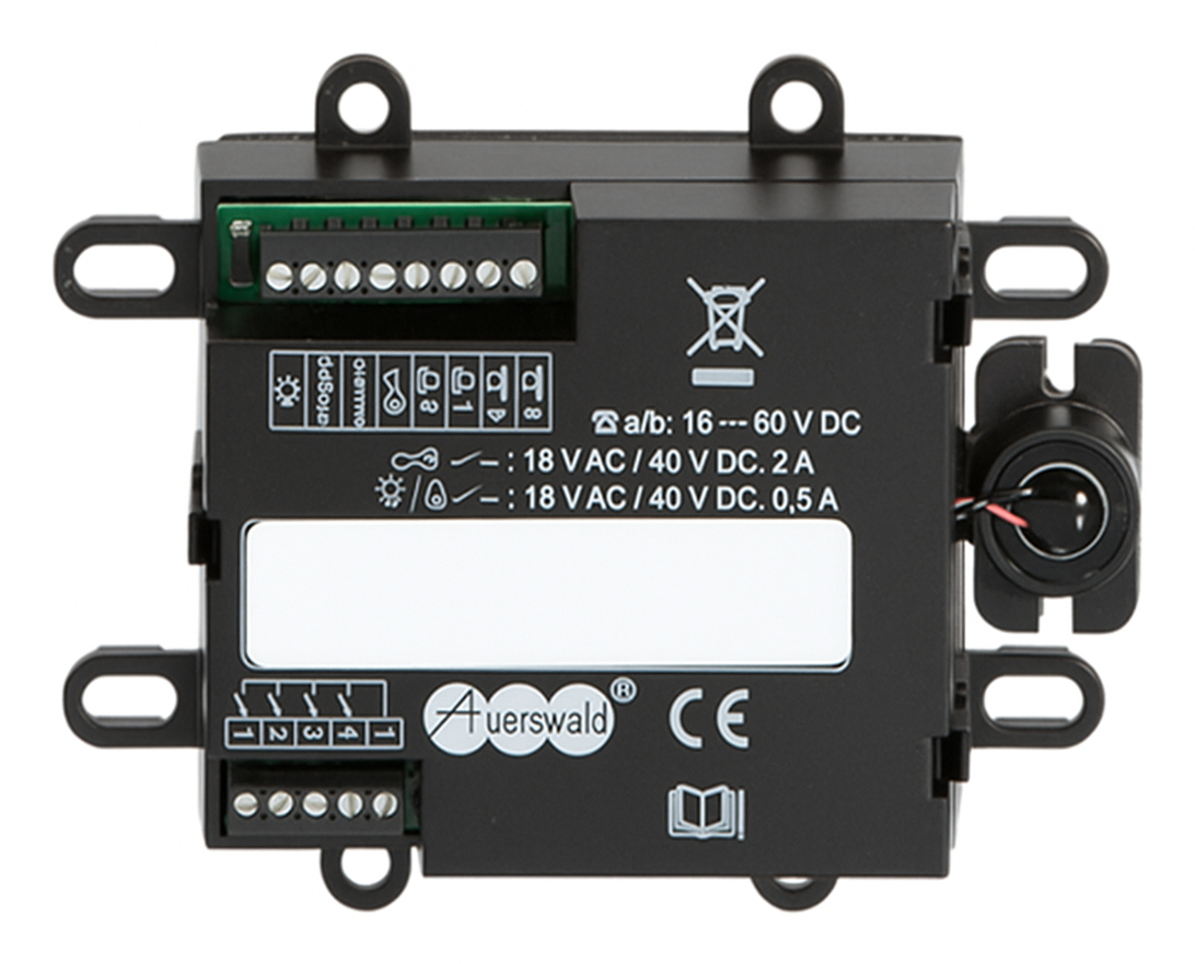 Auerswald TFS-Universal plus 2, Schwarz, IP20, Kunststoff, Gleichstrom, 16-60 V, 40 V