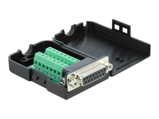 Delock VGA-Adapter - 15 pin D-Sub (DB-15) (W)