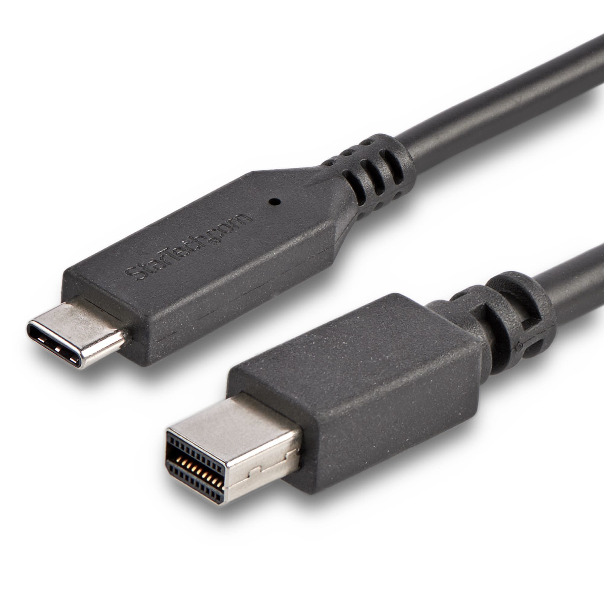 StarTech.com 1,8m USB-C auf Mini DisplayPort Kabel - USB C zu mDP Kabel - 4K 60Hz - Schwarz - Adapterkabel - USB-C (M)