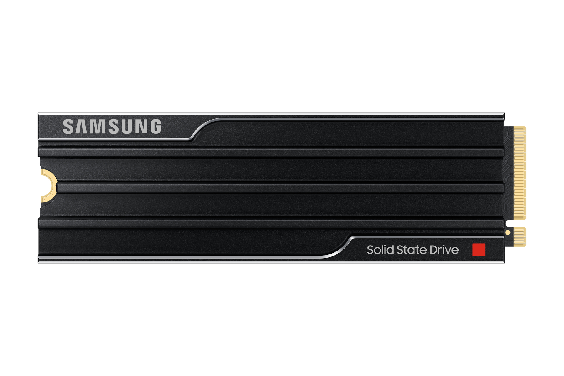 Samsung 9100 PRO MZ-VAP4T0 - SSD - verschlüsselt - 4 TB - mit Kühlkörper - intern - M.2 2280 - PCI Express 5.0 x4 (NVMe)