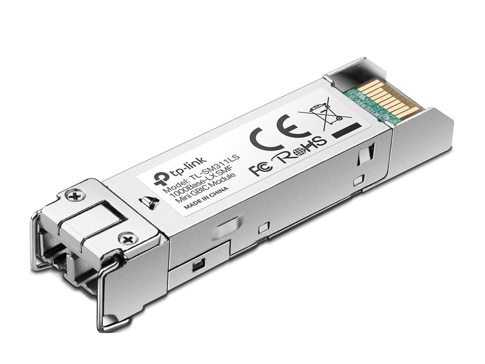 TP-LINK TL-SM311LS, Faseroptik, 1250 Mbit/s, mini-GBIC/SFP, LC (UPC), 9/125 µm, 10000 m