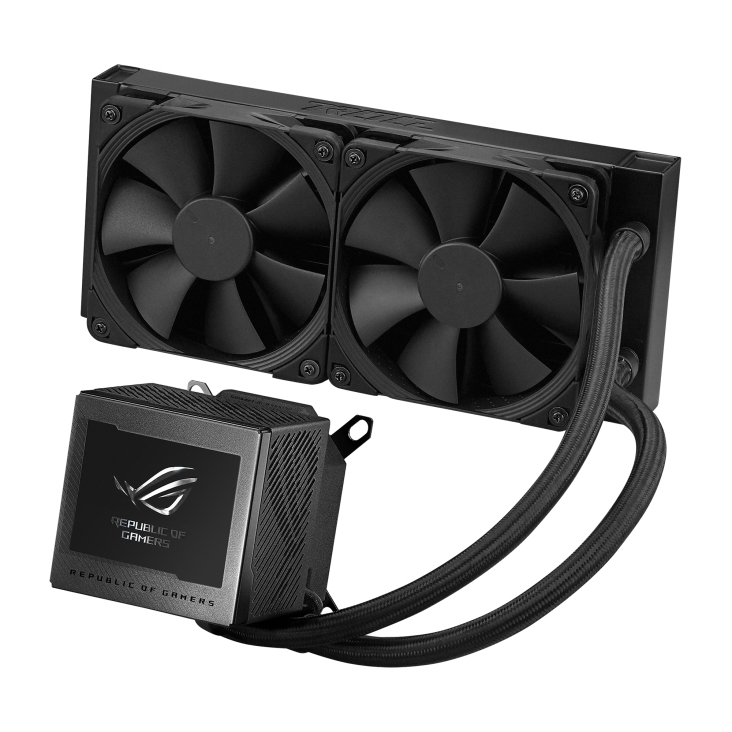 ASUS ROG RYUJIN III 240 - Prozessor-Flüssigkeitskühlsystem - mit LCD-Display - (für: LGA115x Socket, LGA1200, LGA1700, AM4, AM5)