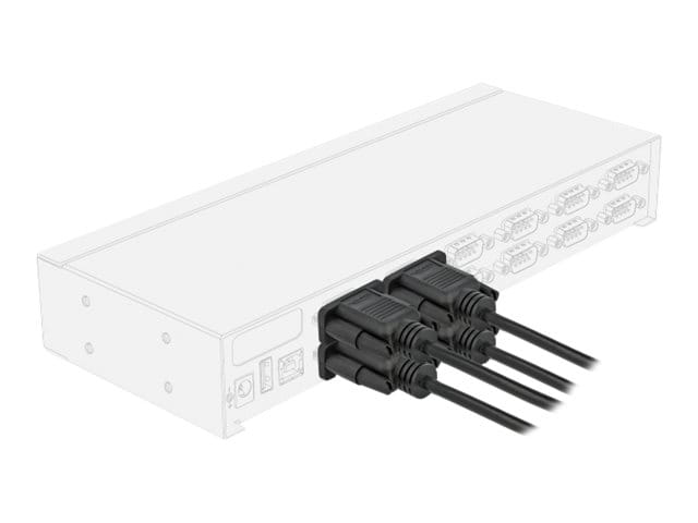 Delock Kabel seriell - DB-9 (M) zu DB-9 (M)