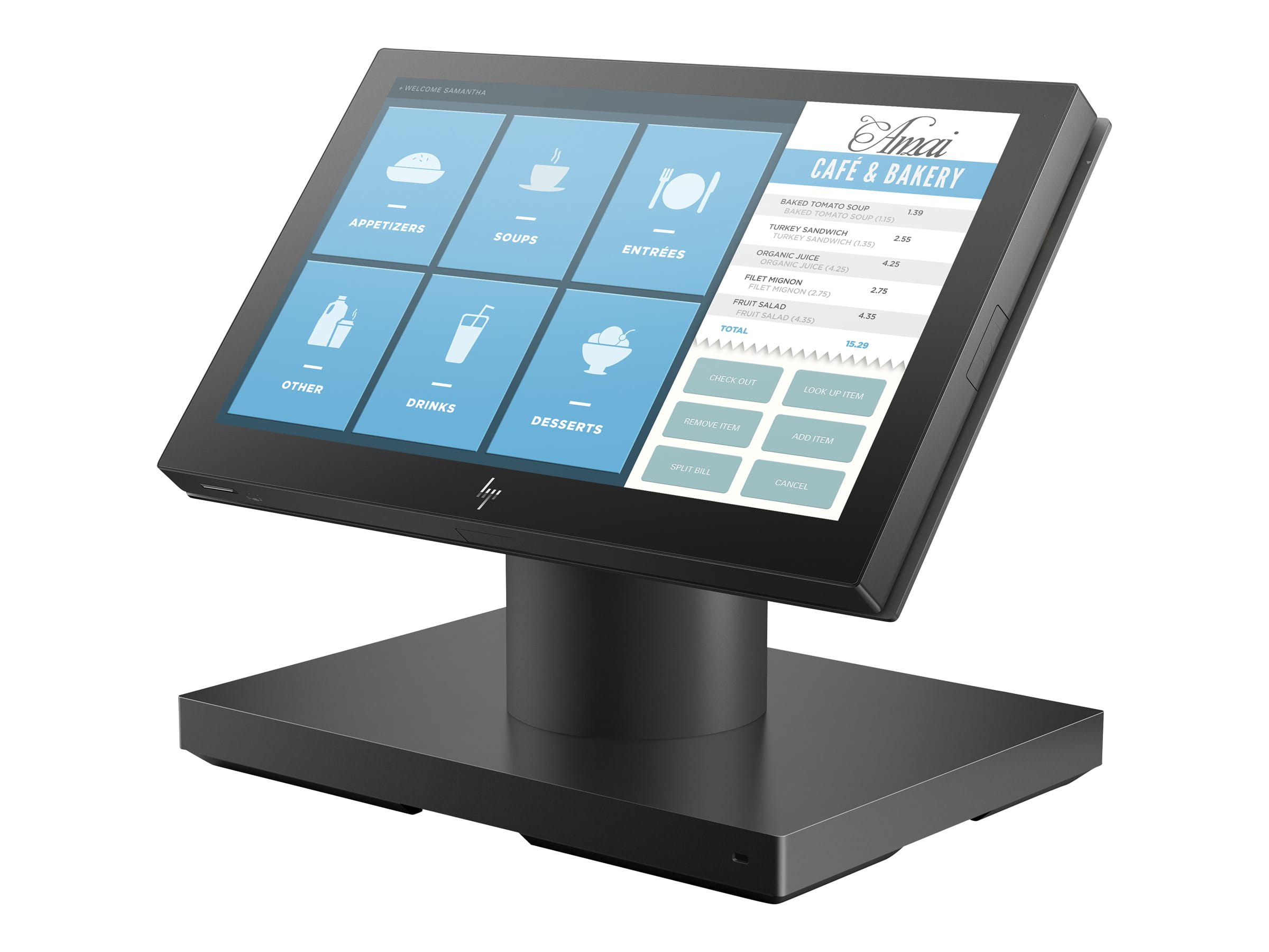 HP Engage One Essential - All-in-One - 1 x Pentium N6415 / 1.2 GHz - RAM 8 GB - SSD 256 GB - NVMe - UHD Graphics - 1GbE, NFC - WLAN: 802.11a/b/g/n/ac, Bluetooth 4.2, NFC - Win 10 IoT Enterprise 2019 LTSC 64-bit Edition Retail - Monitor: