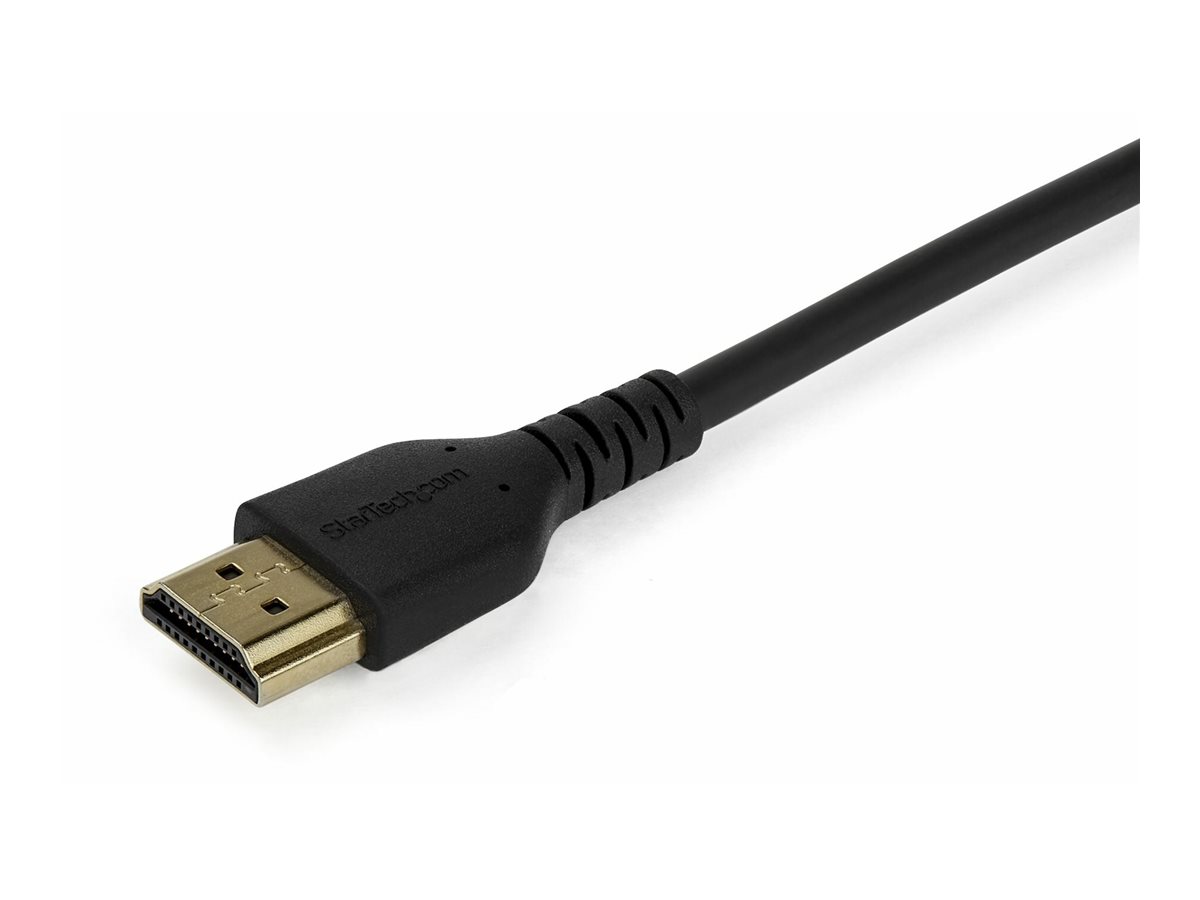 StarTech.com 1,5m Premium HDMI Kabel mit Ethernet, High Speed 4K Kabel - Premium Hochgeschwindigkeit - HDMI-Kabel mit Ethernet - HDMI männlich zu HDMI männlich - 1.5 m - abgeschirmt - Schwarz - passiv, 4K60Hz (4096 x 2160)