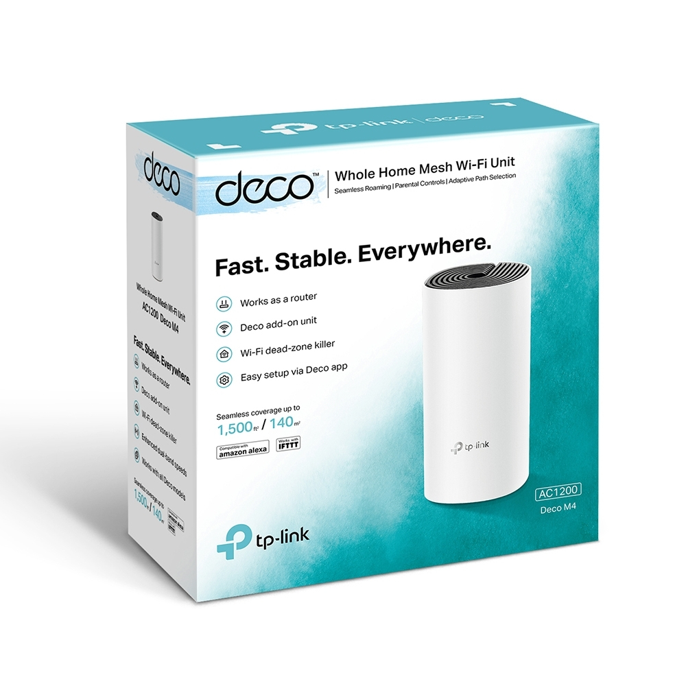 TP-LINK Mesh-WLAN Netzwerk (AC1200), Weiß, Intern, Mesh-Router, Leistung, Status, Dual-Band (2,4 GHz/5 GHz), Wi-Fi 5 (802.11ac)