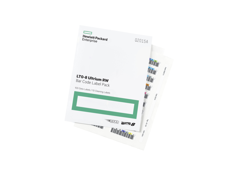 HPE LTO-8 Ultrium RW Bar Code Label Pack - Strichcodeetiketten