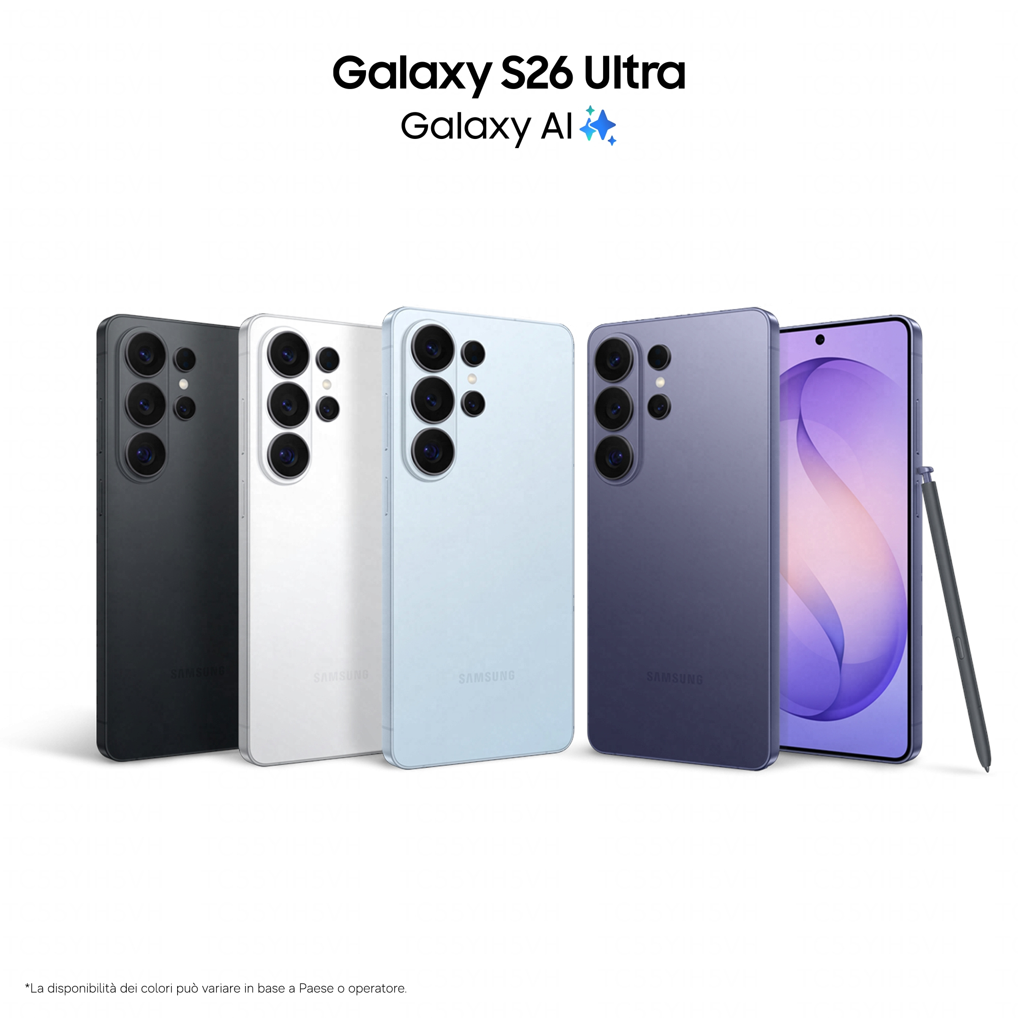Samsung Galaxy S26 Ultra - 5G Smartphone - Dual-SIM - RAM 12 GB / Interner Speicher 256 GB - OLED display - 6.9" - 3120 x 1440 Pixel (120 Hz)