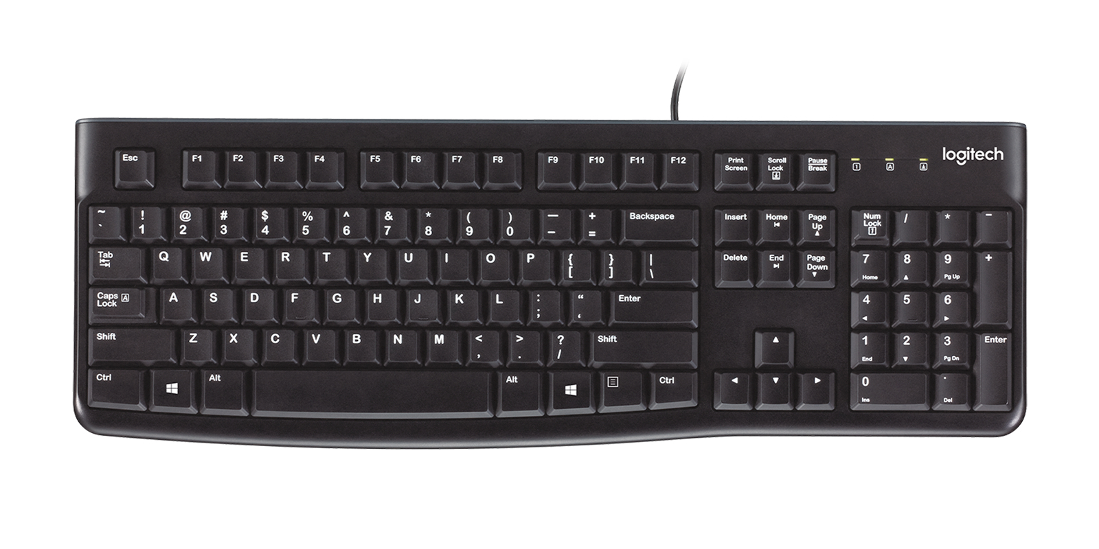Logitech K120 - Tastatur - USB - GB