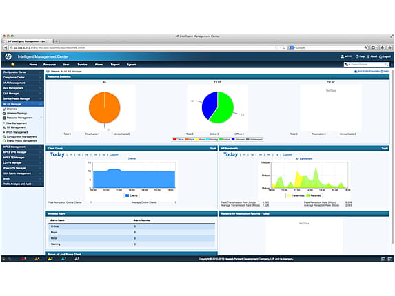 HPE Intelligent Management Center Wireless Service