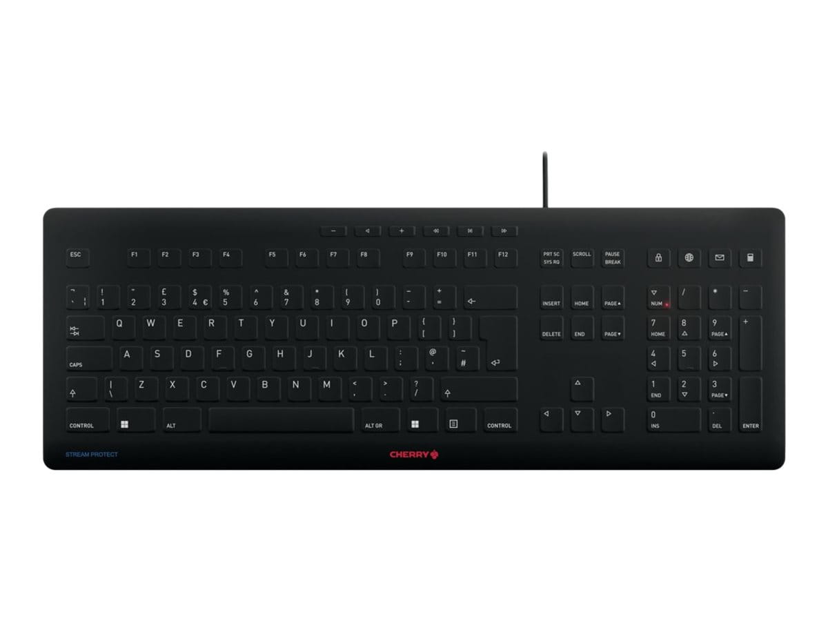 Cherry STREAM KEYBOARD - Tastatur - desifizierbare