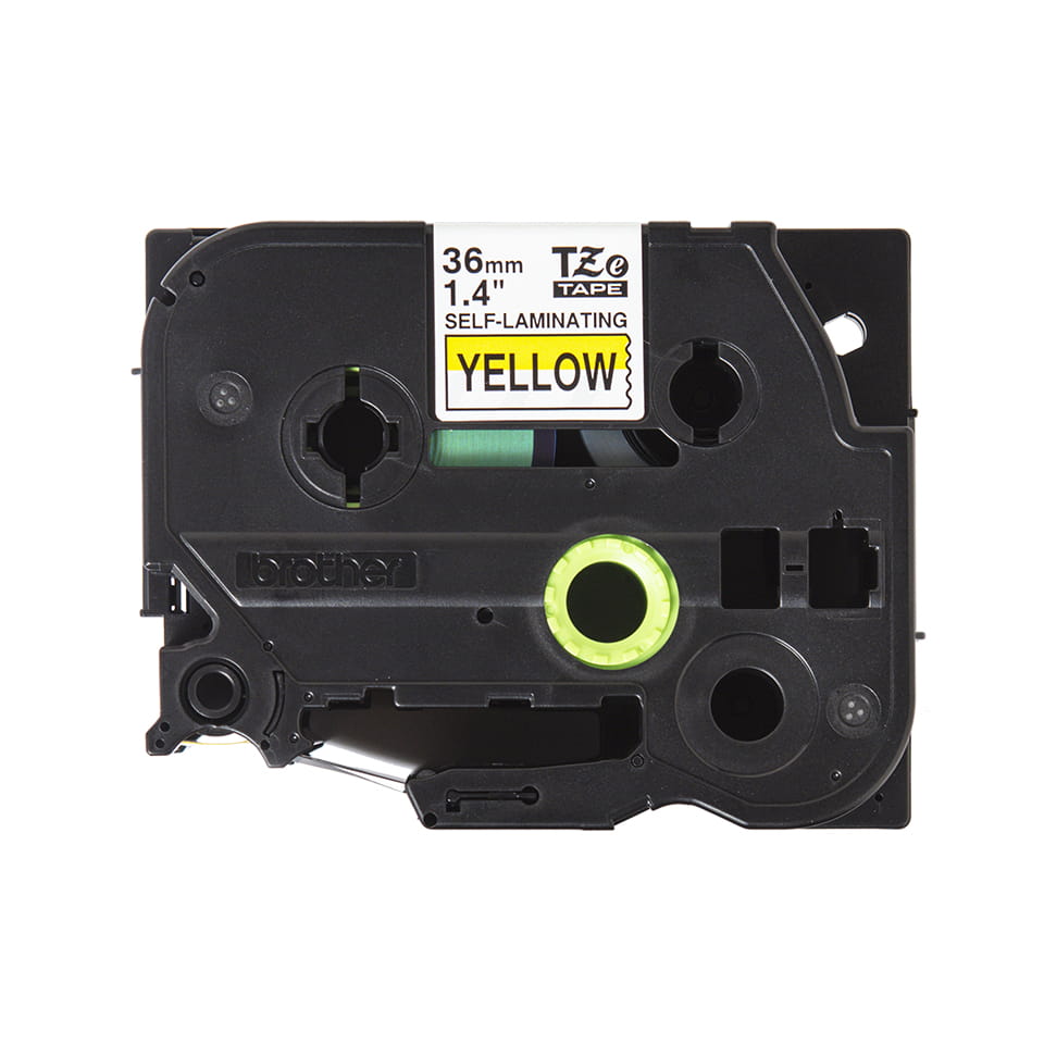 Brother TZe-SL661 - Selbstklebend - Schwarz auf Gelb - Rolle (3,6 cm x 8 m)