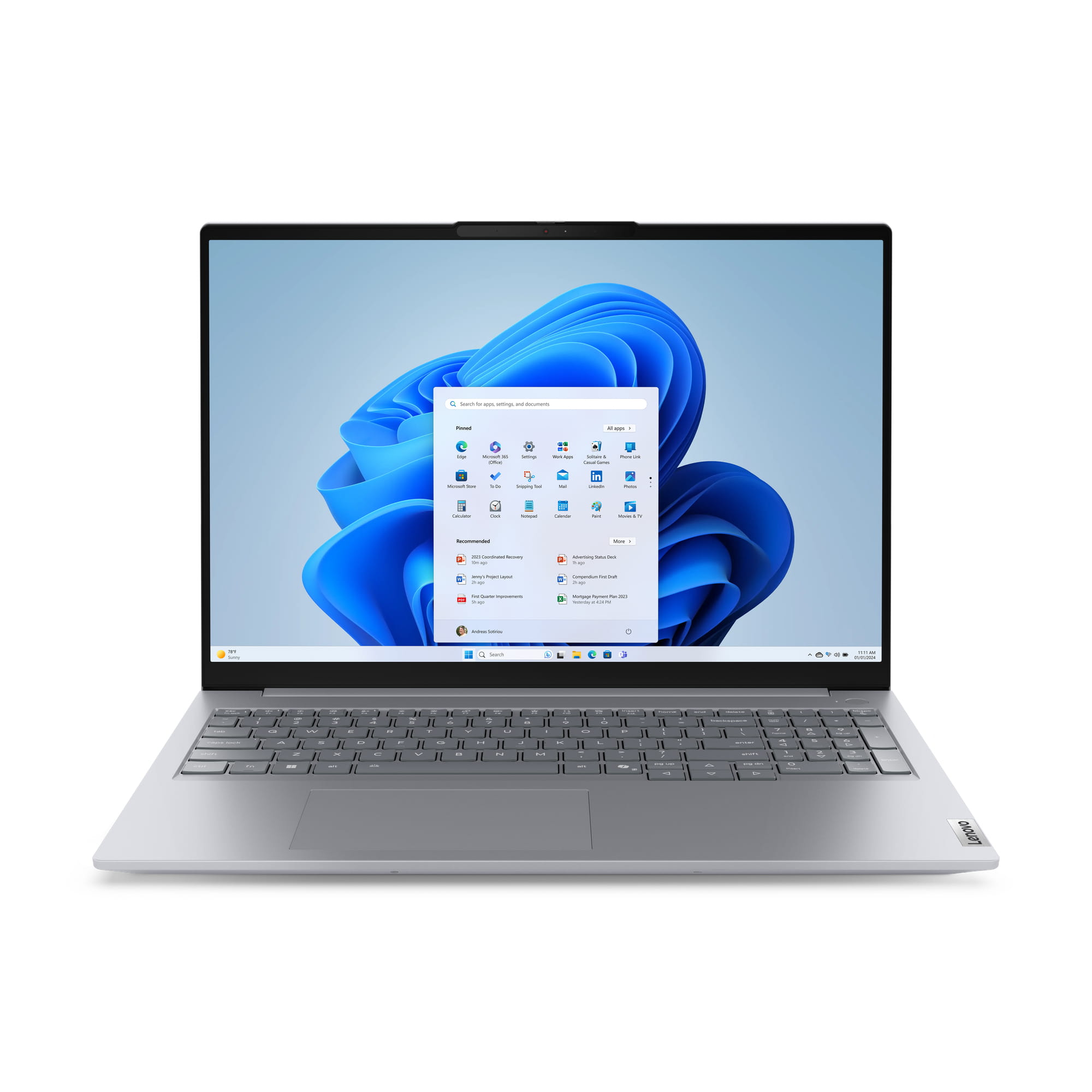 Lenovo ThinkBook 16 G8 IAL 21SK - Intel Core Ultra 9 185H - Win 11 Pro - Intel Arc Graphics - 16 GB RAM - 512 GB SSD NVMe - 40.6 cm (16")