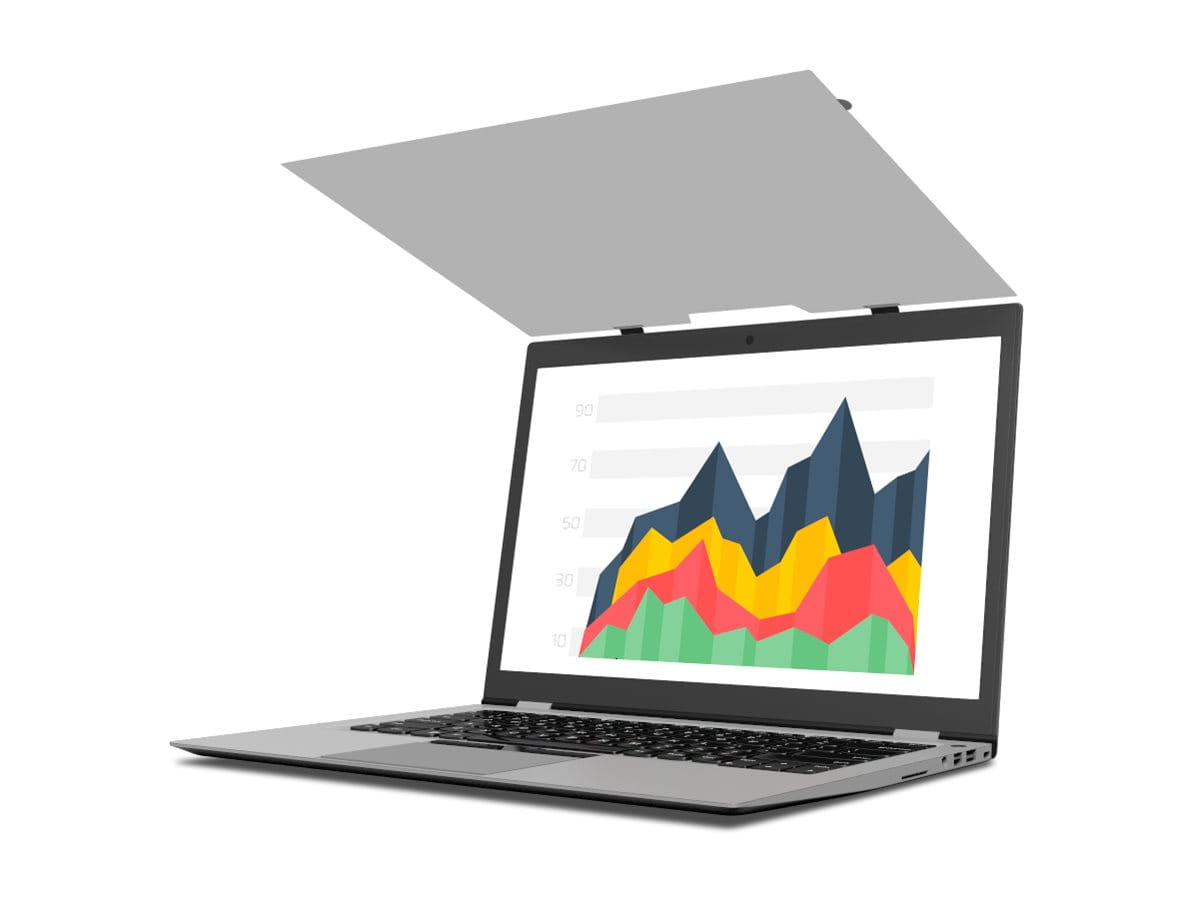 3M Blickschutzfilter für 14" Breitbild-Laptop, 35,6 cm (14"), 16:9, Laptop, Rahmenloser Blickschutzfilter, Anti-Glanz