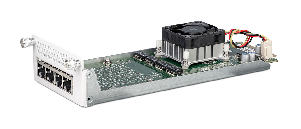 Lancom UF Extension Module 4x 1G GE (UF-X60), Grün, Grau, Modul zur Porterweiterung