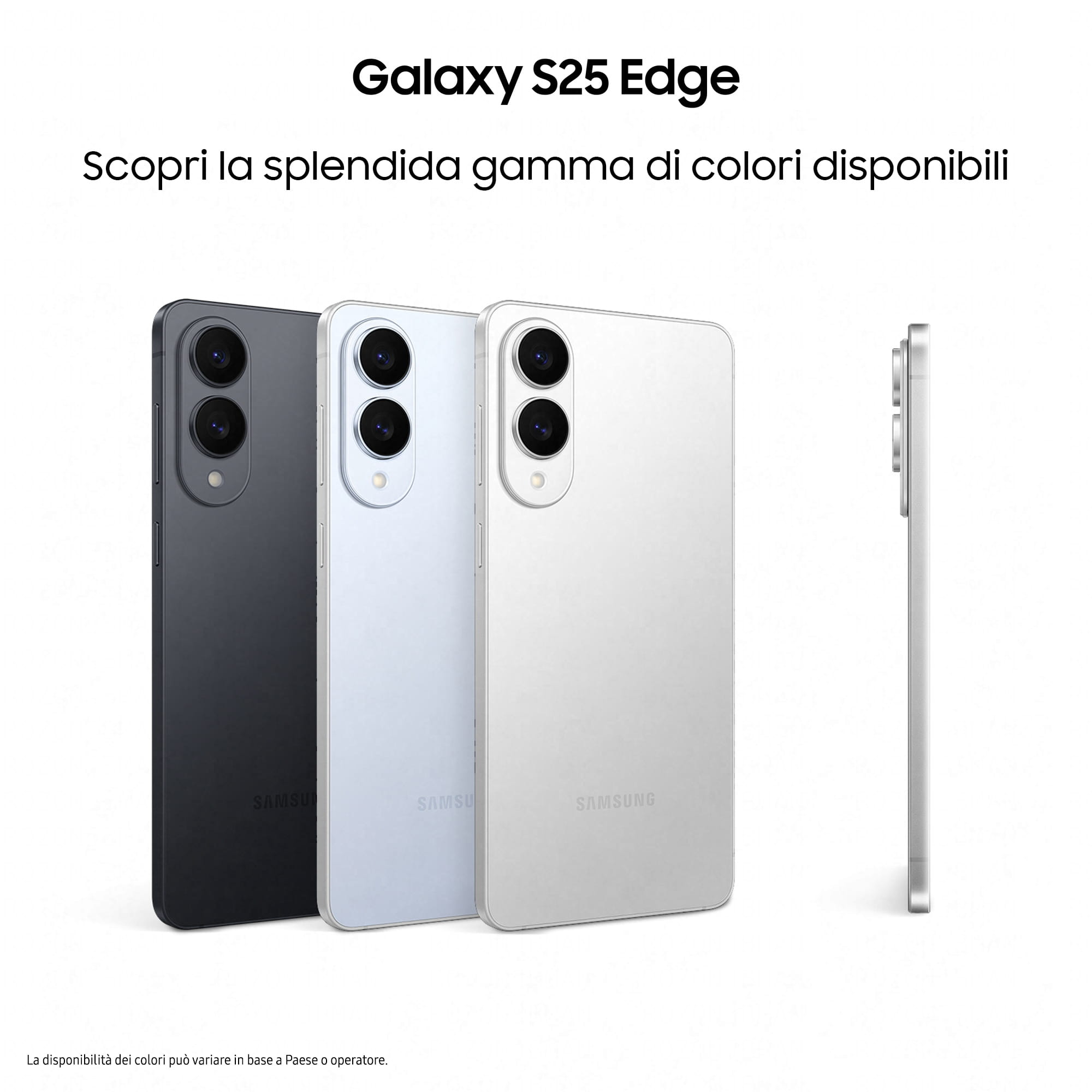 Samsung Galaxy S25 Edge - 5G Smartphone - Dual-SIM - RAM 12 GB / Interner Speicher 256 GB - OLED display - 6.7" - 3120 x 1440 Pixel (120 Hz)