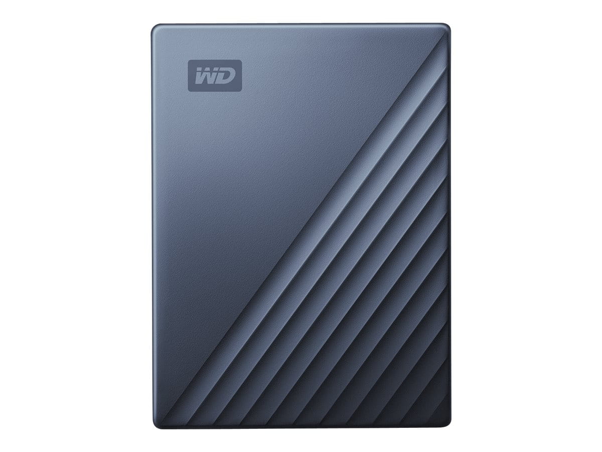 WD My Passport Ultra WDBFTM0050BBL - Festplatte - verschlüsselt - 5 TB - extern (tragbar)