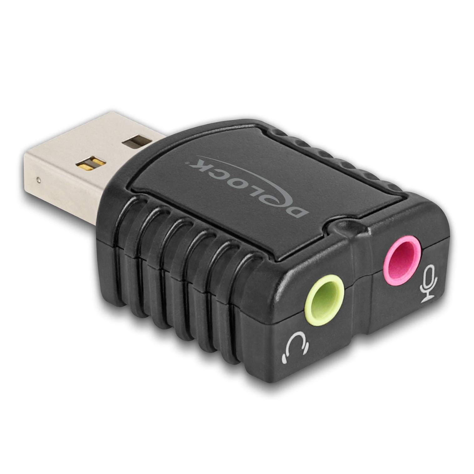 Delock Soundkarte - 24-Bit - 96 kHz - mono / stereo