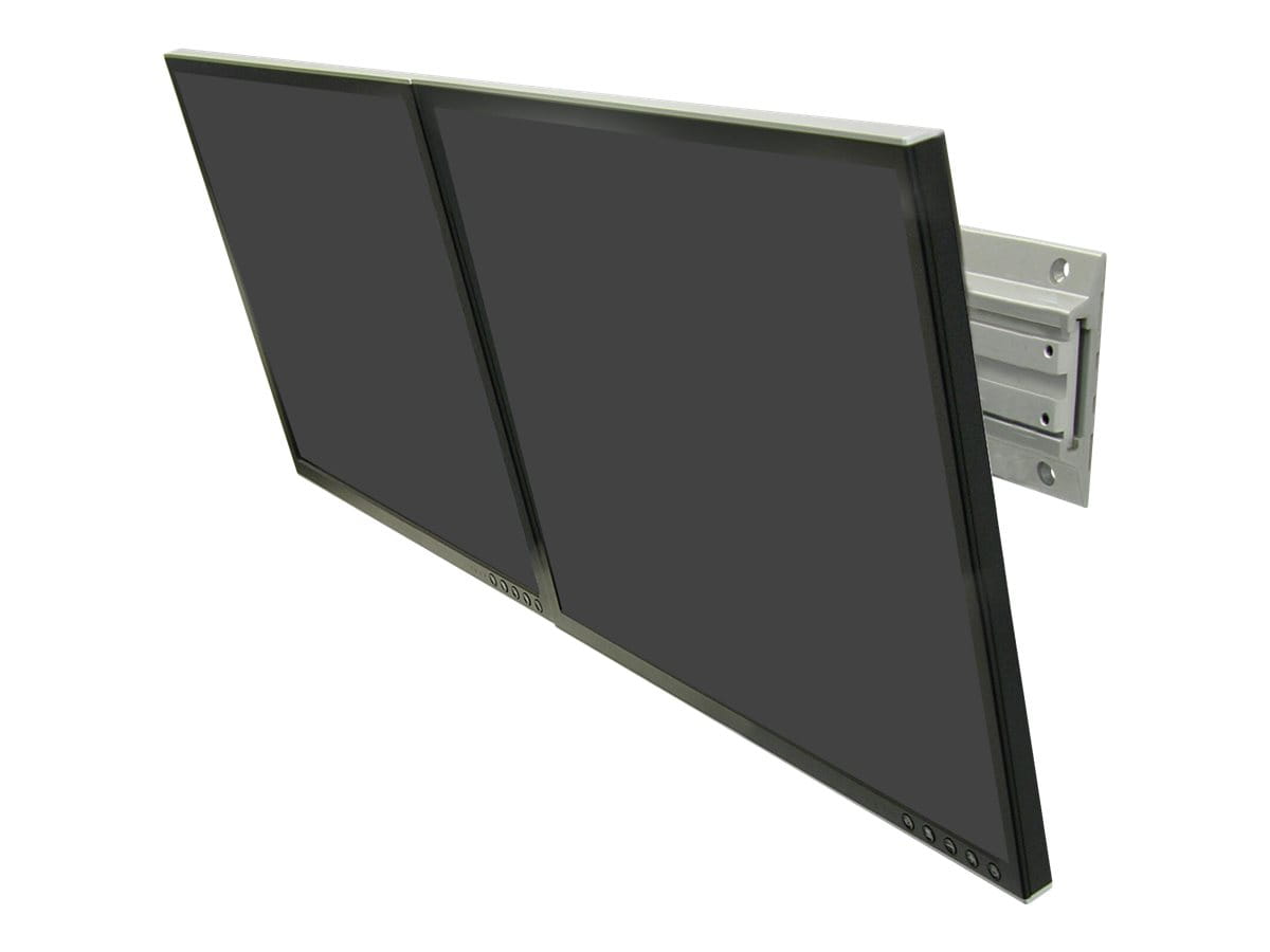Ergotron Neo-Flex - Befestigungskit (2 Drehgelenke, Wandschiene 26", 2 Rack-Montagehalterungen) - schmal - für 2 LCD-Displays - Grau, Schwarz - Bildschirmgröße: bis zu 61 cm (bis zu 24 Zoll) Ergotron Neo-Flex - Befestigungskit (2 Drehgelenke, Wandschiene 26", 2 Rack-Montagehalterungen) - schmal - für 2 LCD-Displays - Grau, Schwarz - Bildschirmgröße: bis zu 61 cm (bis zu 24 Zoll)