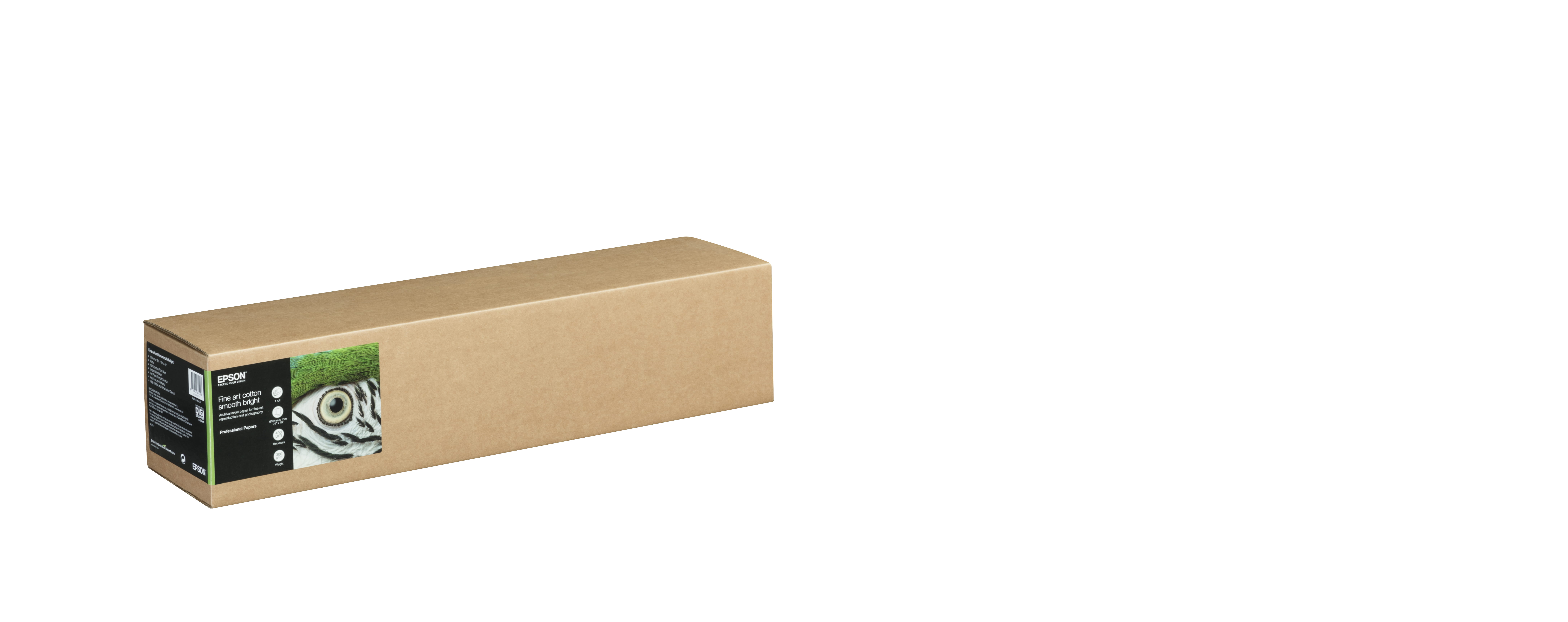 Epson Fine Art - Baumwolle - matt - 490 Mikron - Glatt-Hell - Rolle (61 cm x 15 m)