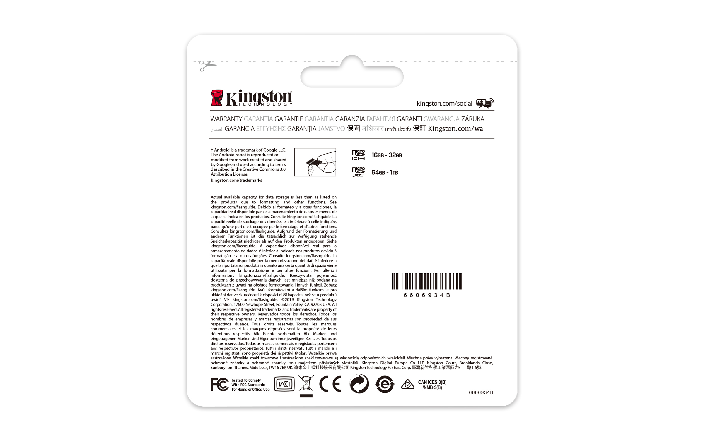 Kingston Canvas Select Plus - Flash-Speicherkarte (microSDXC-an-SD-Adapter inbegriffen)