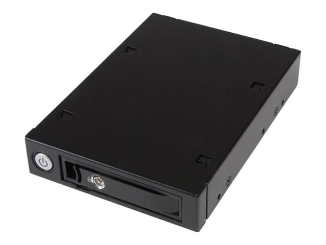Festplatten Wechselrahmen für 2,5 Zoll SATA / SAS Laufwerke - Mobile Rack Backplane für SATA II und III - Gehäuse für Speicherlaufwerke - 2.5" (6.4 cm)
