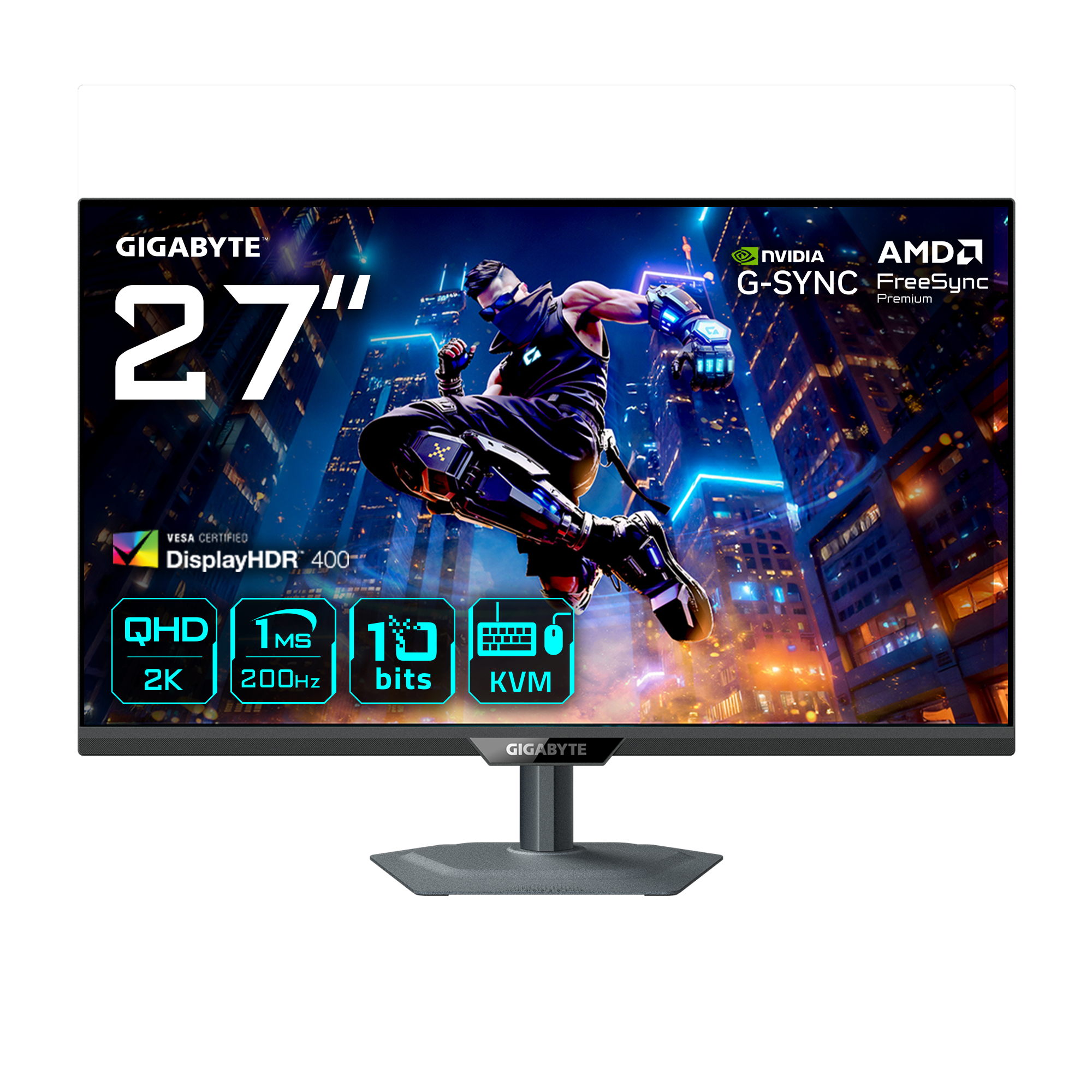 Gigabyte M27Q2 QD - LED-Monitor - Gaming - 68.6 cm (27")