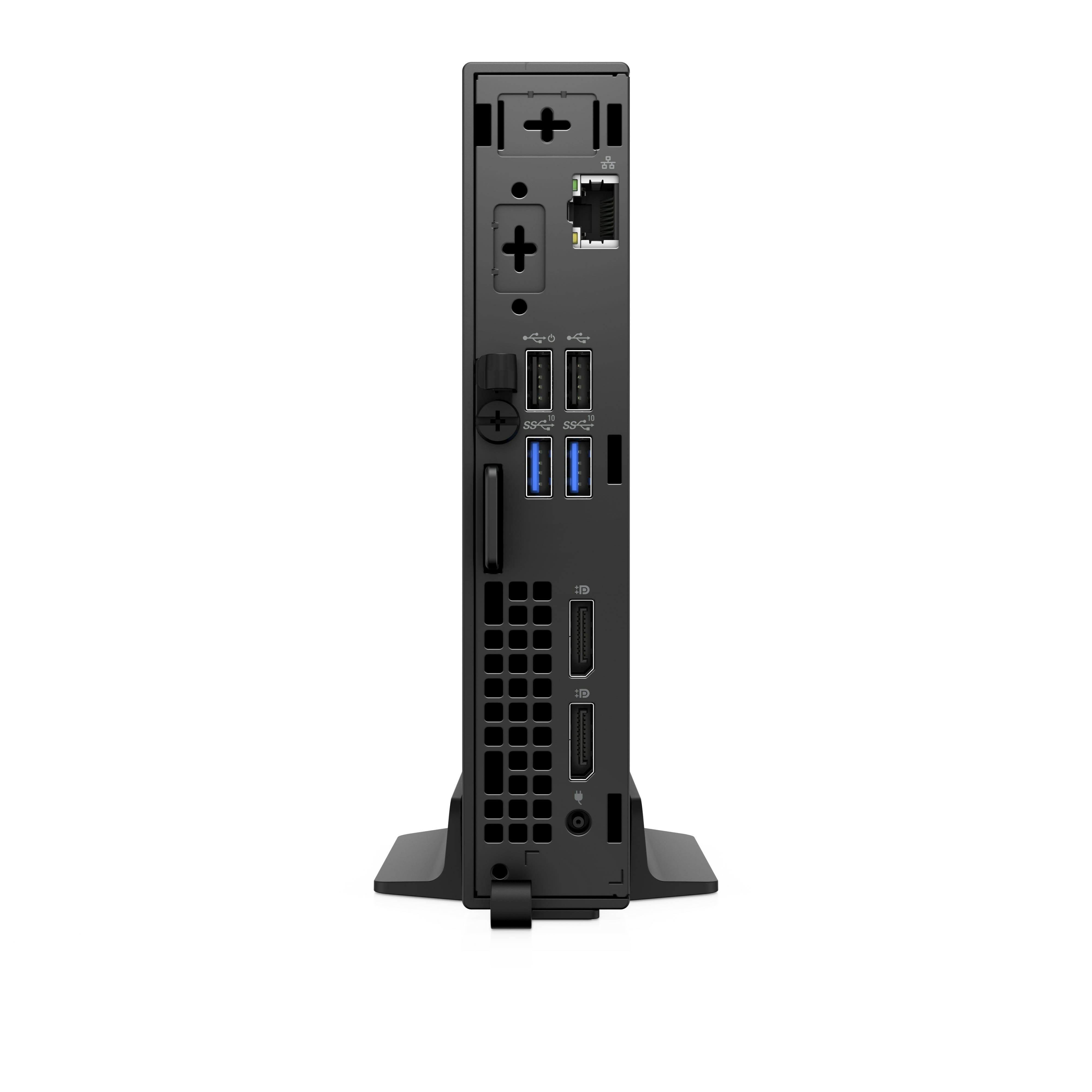 Dell OptiPlex 3000 Thin Client - Thin Client - DTS - 1 x Pentium Silver N6005 / 2 GHz - RAM 8 GB - Flash - eMMC 64 GB - UHD Graphics - Wi-Fi 6E, 1GbE, Bluetooth - WLAN: 802.11a/b/g/n/ac/ax (Wi-Fi 6E) Dell OptiPlex 3000 Thin Client - Thin Client - DTS - 1 x Pentium Silver N6005 / 2 GHz - RAM 8 GB - Flash - eMMC 64 GB - UHD Graphics - Wi-Fi 6E, 1GbE, Bluetooth - WLAN: 802.11a/b/g/n/ac/ax (Wi-Fi 6E)