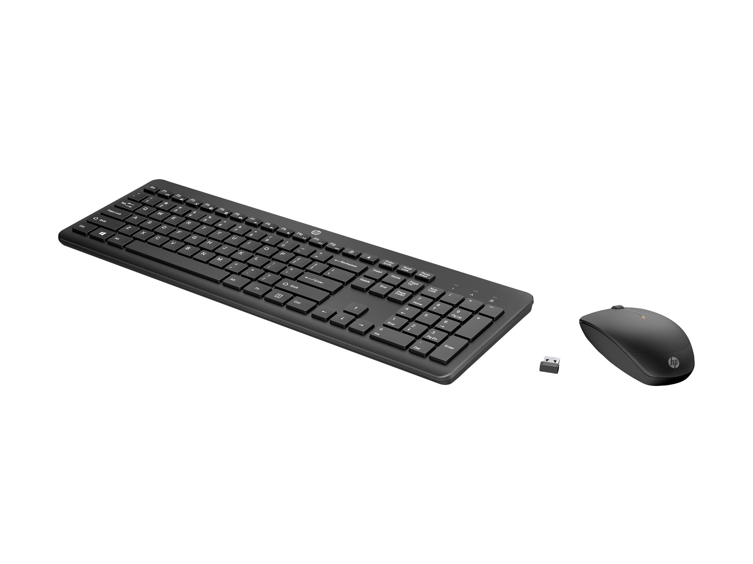 HP 235 - Tastatur-und-Maus-Set - 3-Zonen-Layout