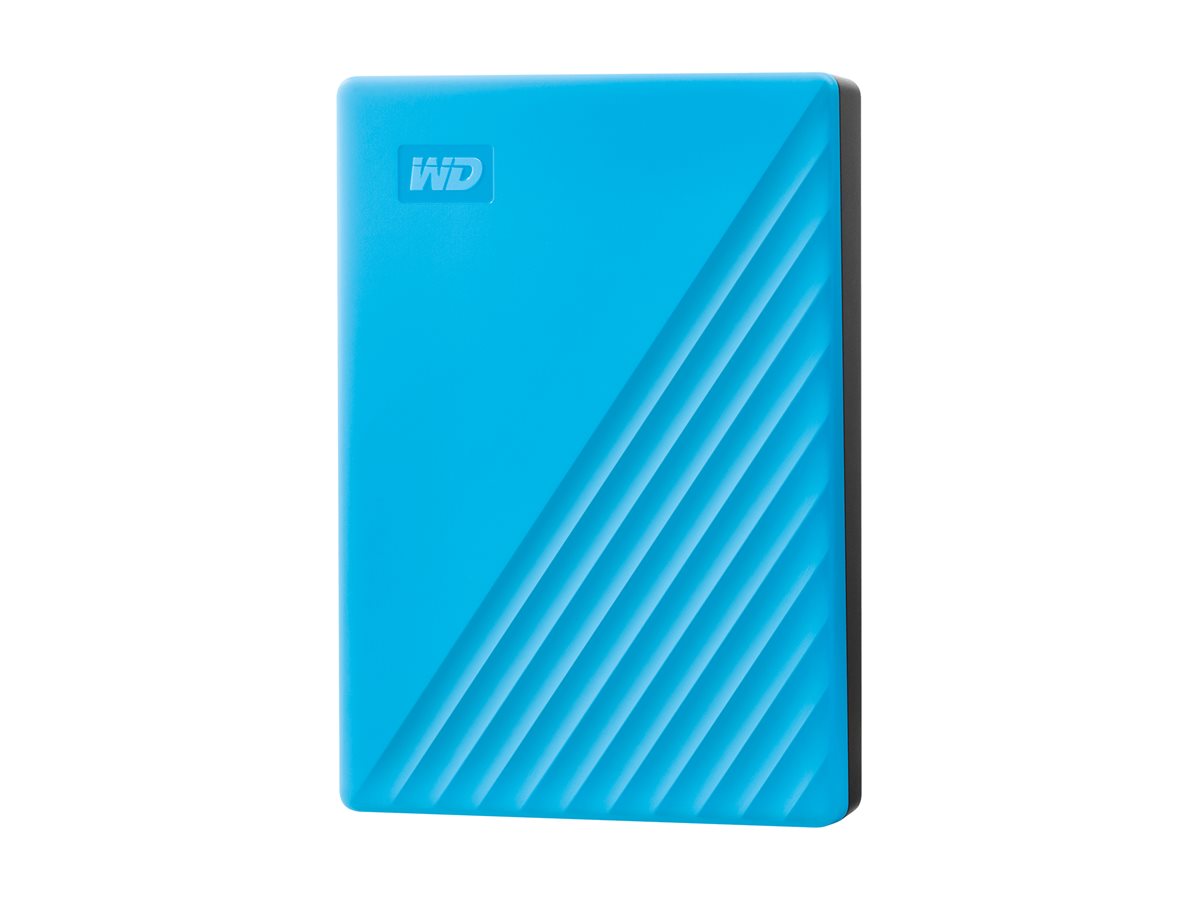 WD My Passport WDBR9S0060BBL - Festplatte - verschlüsselt - 6 TB - extern (tragbar)