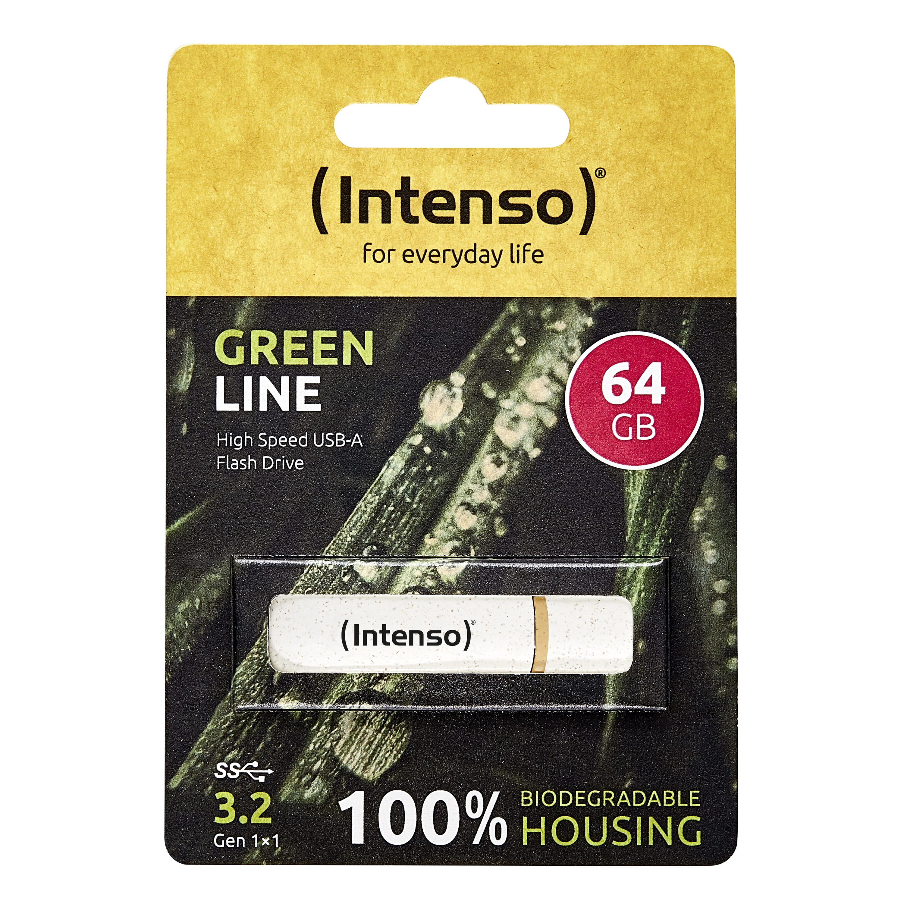 Intenso Green Line - USB-Flash-Laufwerk - 64