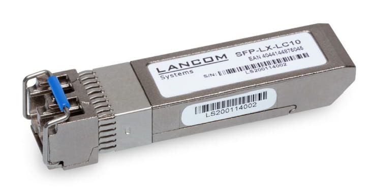 Lancom SFP-LX-LC10 - SFP+-Transceiver-Modul - 10GbE - 10GBase-LX - LC Single-Modus - bis zu 10 km - 1310 nm (Packung mit 10)