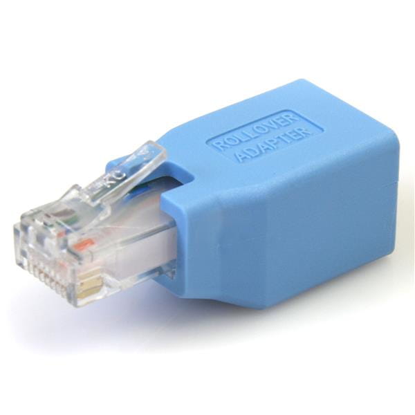 StarTech.com Cisco Konsolen Rollover Adapter für RJ45 Ethernet Kabel - St/Bu - Netzwerkadapterkabel - RJ-45 (M)