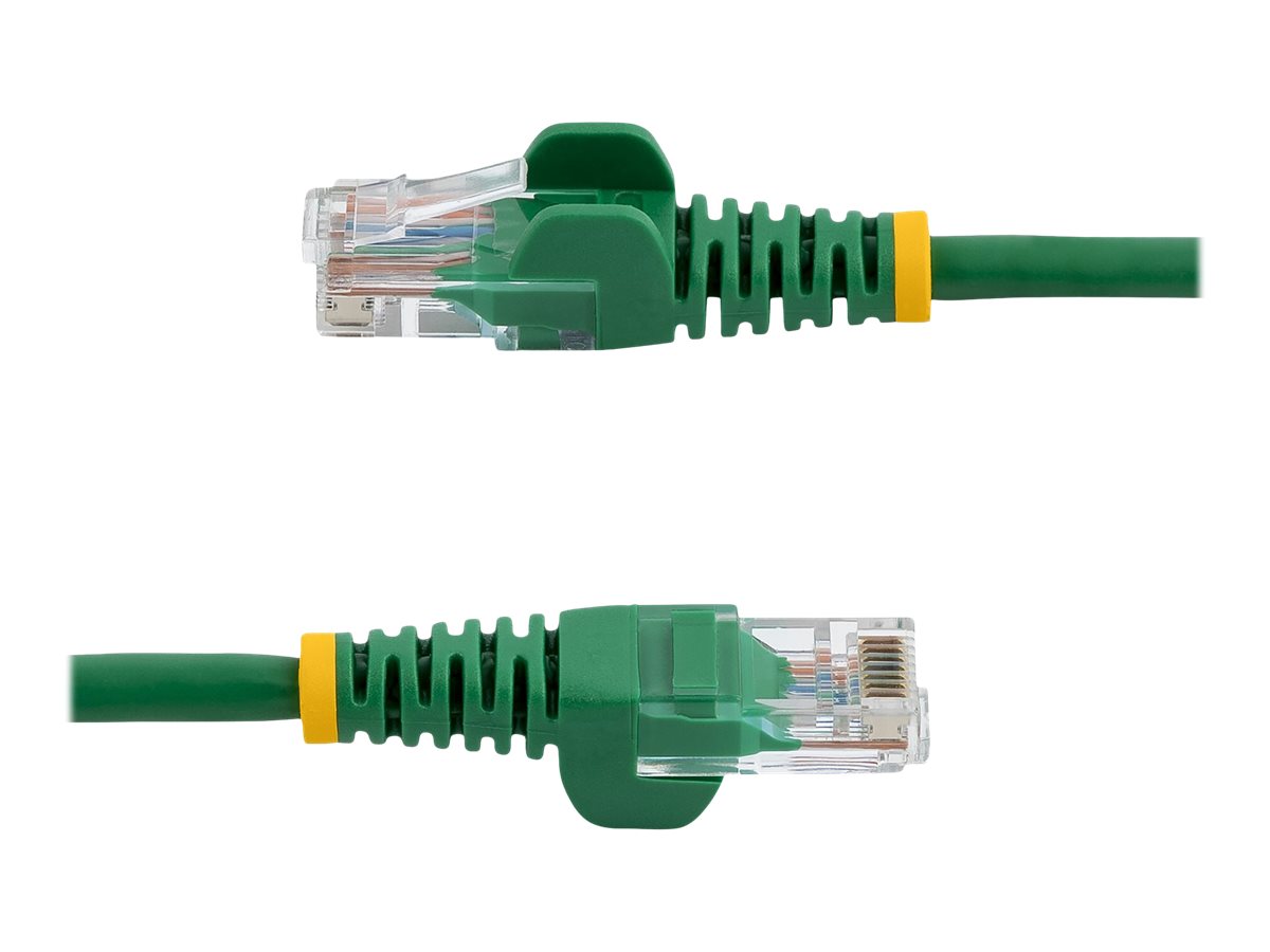 StarTech.com 1m Cat5e RJ45 UTP Netzwerkkabel Snagless - Cat 5e Patchkabel - Grün - Stecker / Stecker - Patch-Kabel - RJ-45 (M)