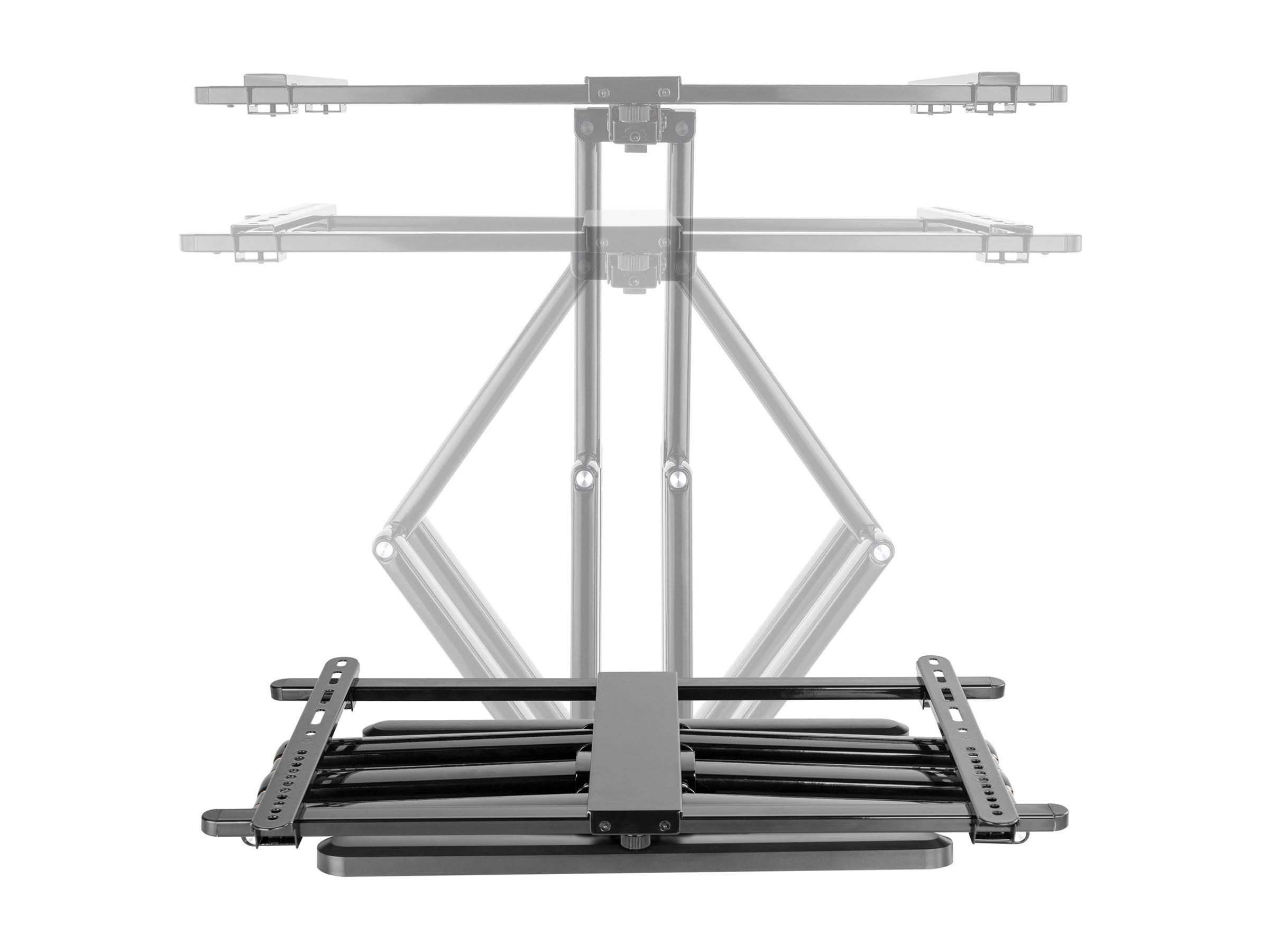 InLine Premium Aluminium Wandhalterung - für Flach-TV (37-80") - weiß