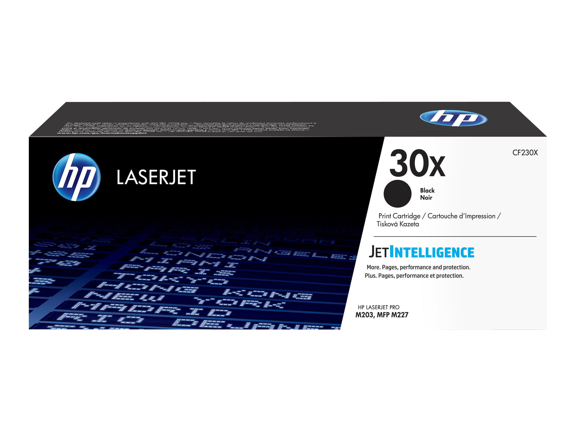 HP 30X - Schwarz - original - LaserJet - Tonerpatrone (CF230X)