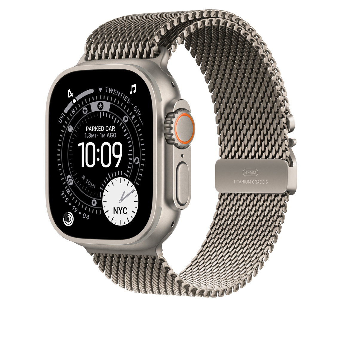 Apple Loop für Smartwatch - 49 mm, Titan