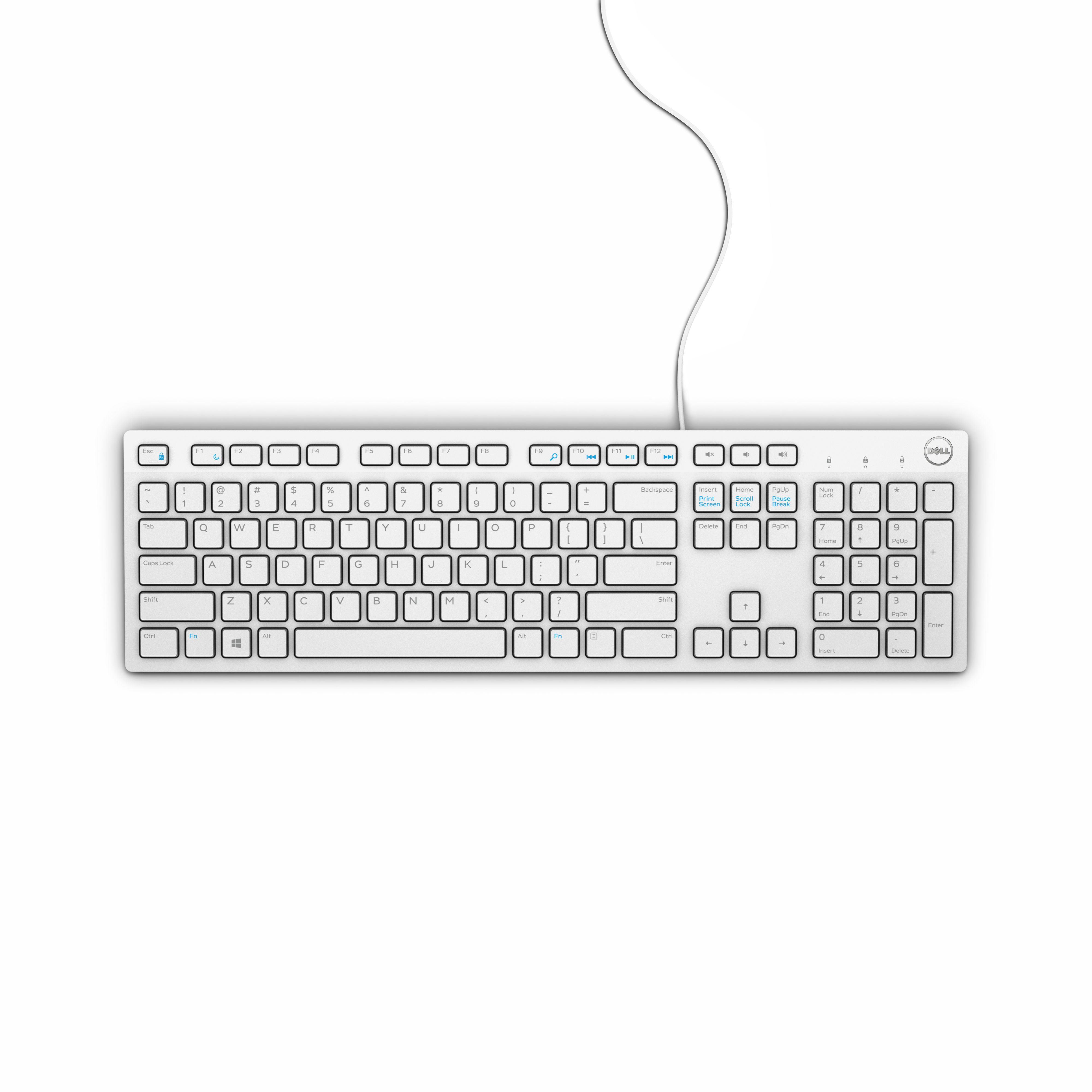 Dell KB216 - Tastatur - USB - QWERTY - US International