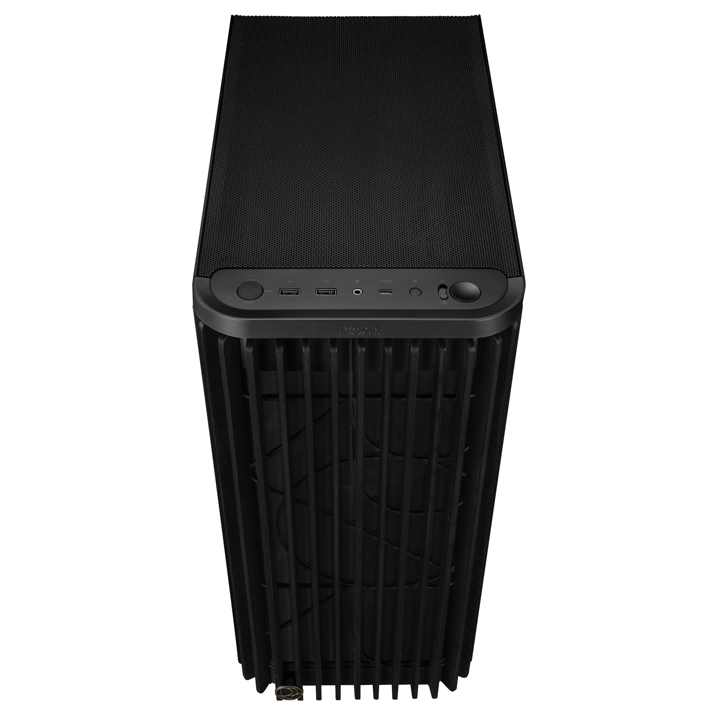 ASUS ProArt PA401 - Wood Edition - Tower - ATX - Seitenteil mit Fenster (gehärtetes Glas)