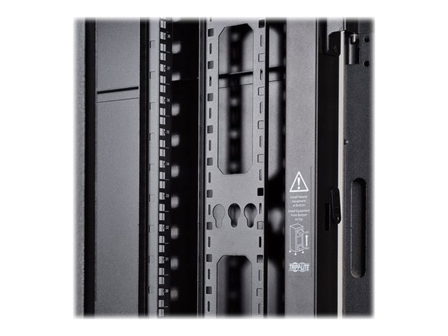 Tripp Eaton Tripp Lite Series 48U Rack Enclosure Server Cabinet 30" Wide w/ Doors & Sides - Schrank Netzwerkschrank - Schwarz - 48U - 48.3 cm (19")