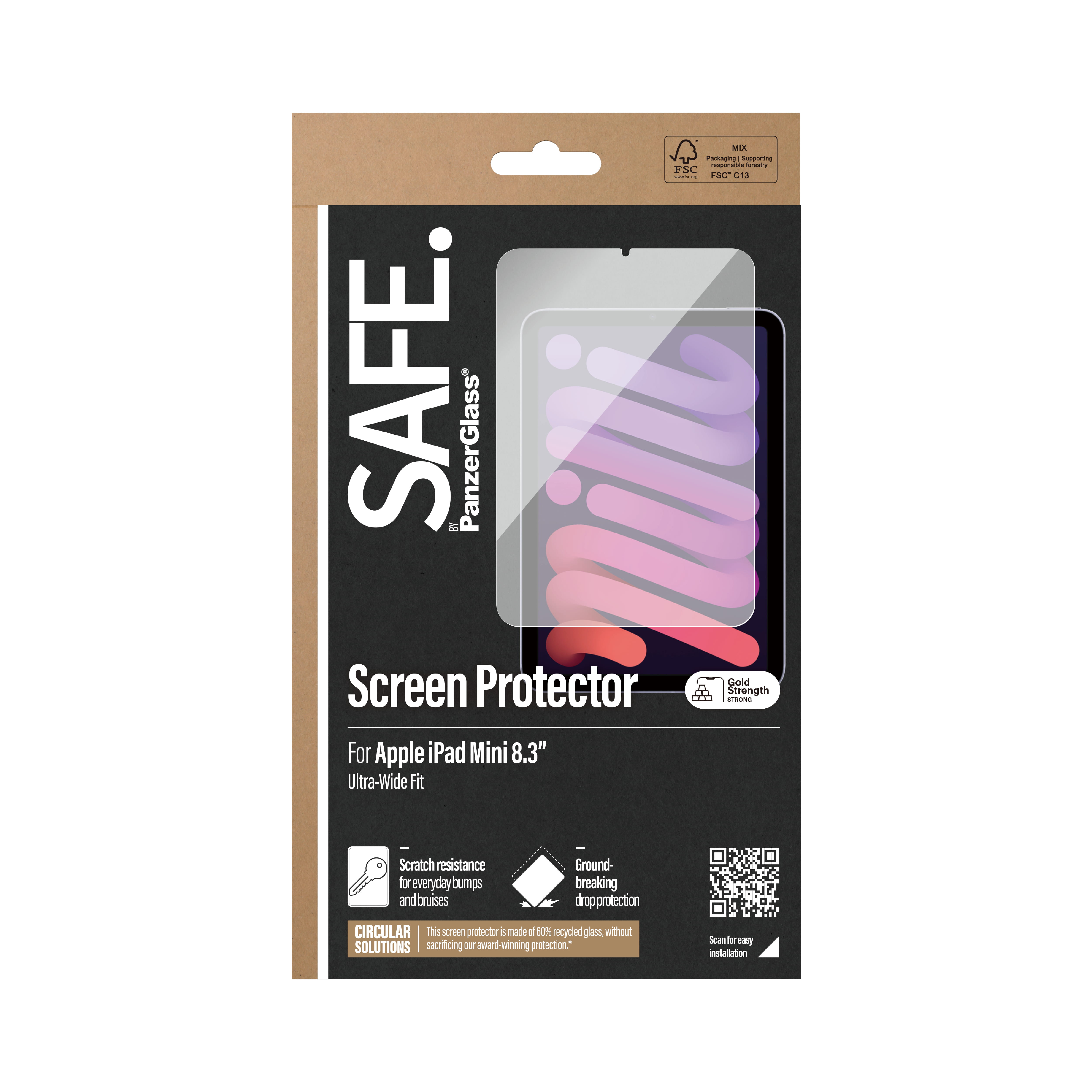 PanzerGlass SAFE. by PanzerGlass - Bildschirmschutz für Tablet