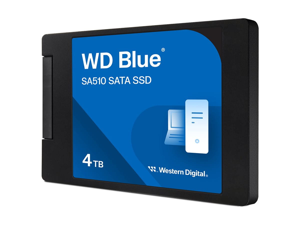 WD Blue SA510 WDS400T3B0A-00C7K0 - SSD - 4 TB - intern - 2.5" (6.4 cm)