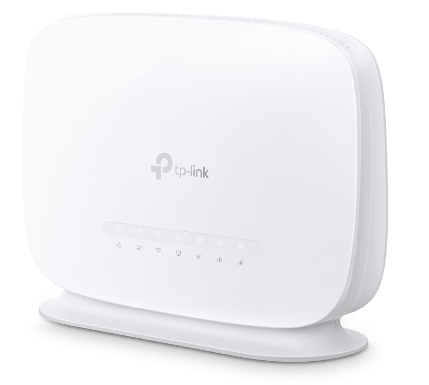 TP-LINK Archer MR505(EU), Wi-Fi 5 (802.11ac), Dual-Band (2,4 GHz/5 GHz), Ethernet/LAN, 4G, Weiß, Tabletop-Router