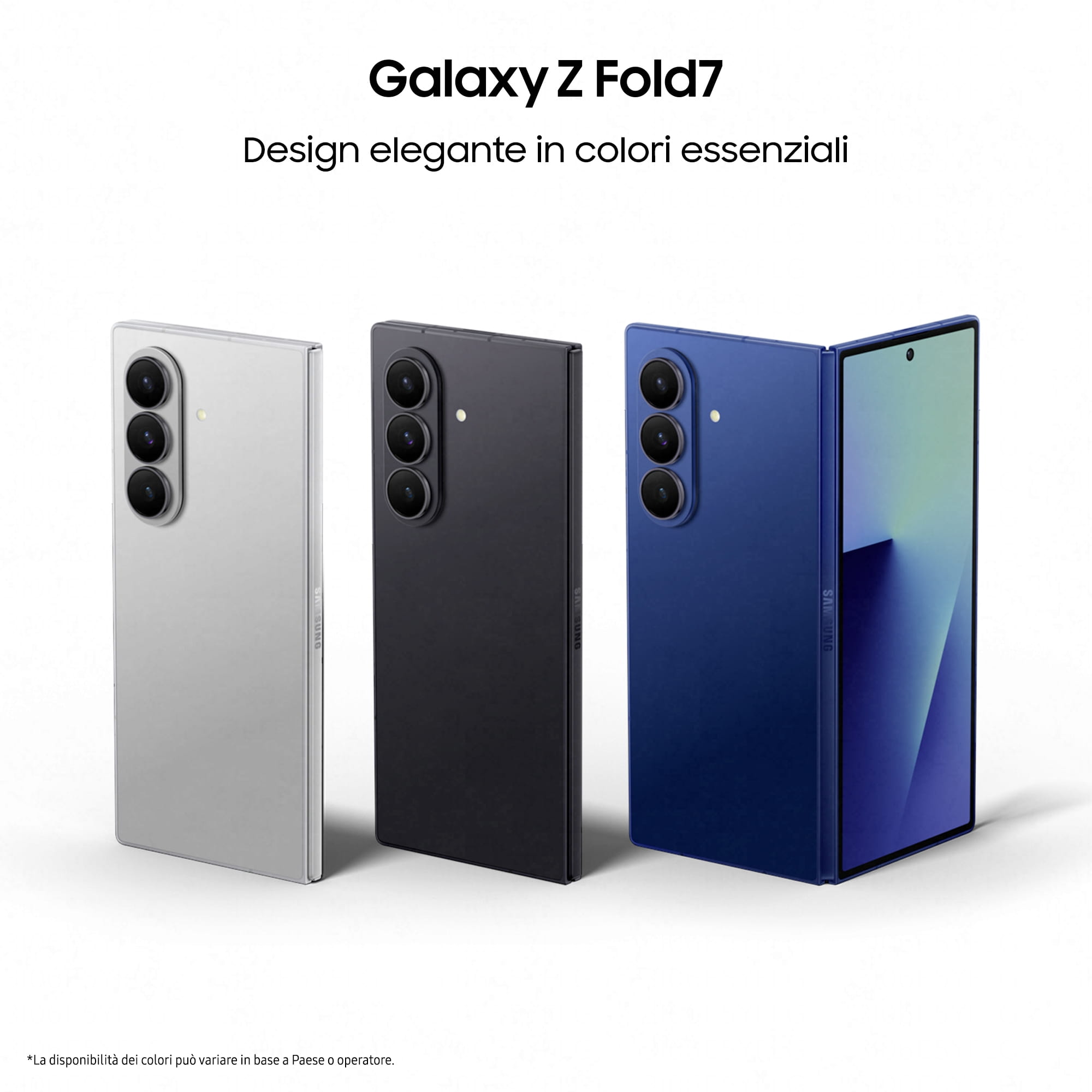 Samsung Galaxy Z Fold7 - 5G Smartphone - Dual-SIM - RAM 12 GB / Interner Speicher 256 GB - OLED display - 8" - 8" - 2184 x 1968 Pixel 2184 x 1968 Pixel (120 Hz)
