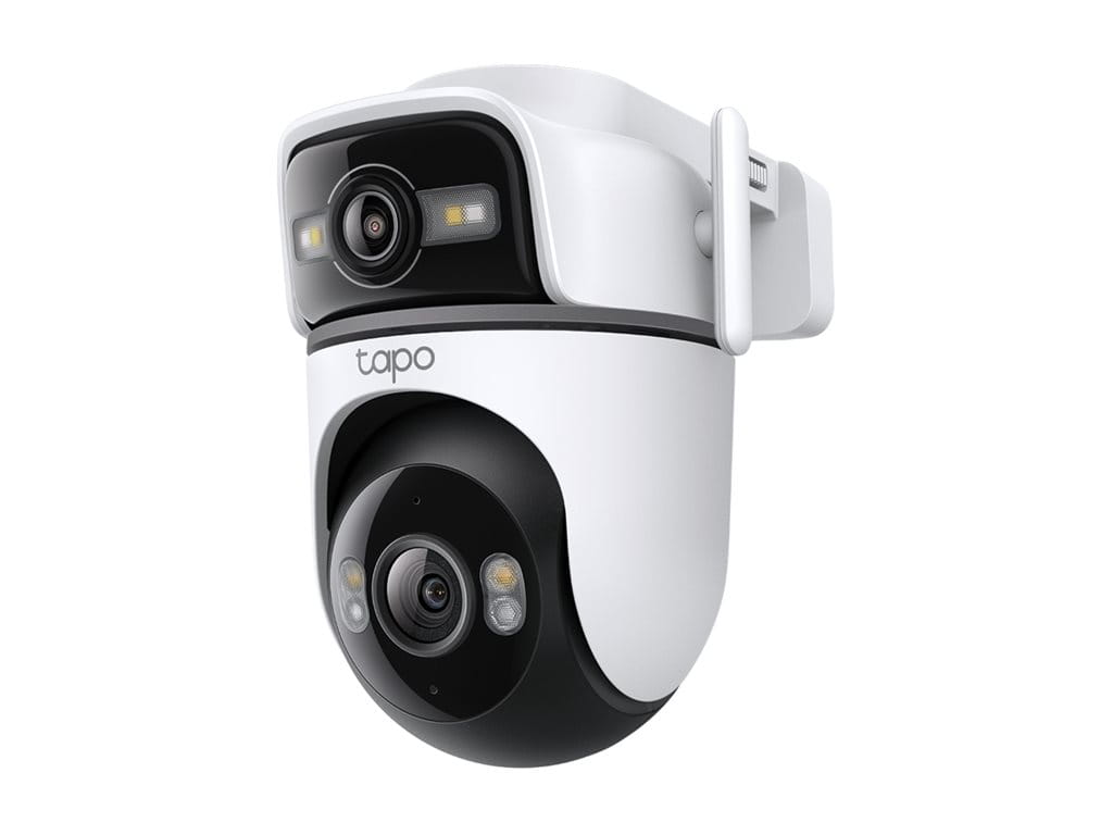 TP-LINK Tapo TC47 V1 - Netzwerk-Überwachungskamera - Multi-Sensor + Schwenkneiger - Außenbereich - staubbeständig/wasserfest - Farbe (Tag&Nacht)