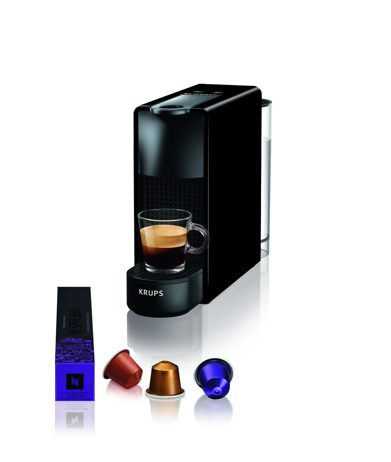 Krups XN1108, Pad-Kaffeemaschine, 0,6 l, Kaffeekapsel, 1310 W, Schwarz
