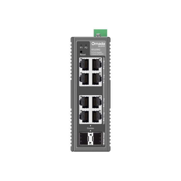 TP-LINK Omada IES208G V1 - Switch - industriell